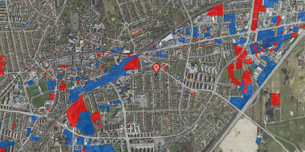 Jordforureningskort på Bregnevej 1, 4000 Roskilde