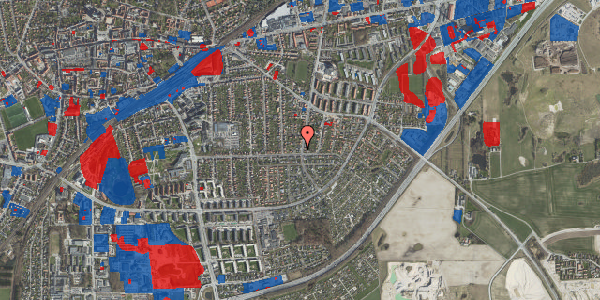 Jordforureningskort på Bymarken 66, 4000 Roskilde