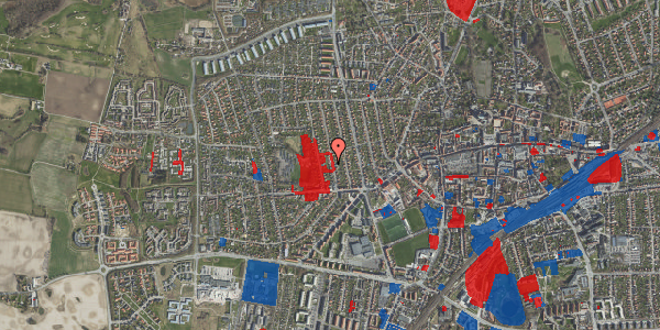 Jordforureningskort på Bøgevej 13, 4000 Roskilde