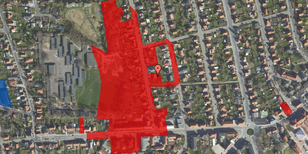 Jordforureningskort på Elmevej 12, 4000 Roskilde