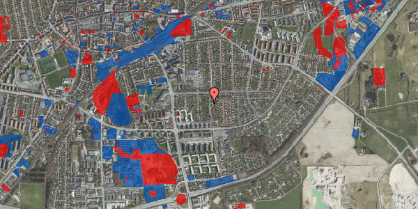 Jordforureningskort på Havevang 12, 4000 Roskilde