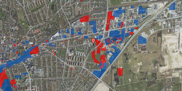 Jordforureningskort på Hedeboparken 6, 1. 208, 4000 Roskilde