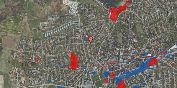 Jordforureningskort på Hedegade 31B, 4000 Roskilde