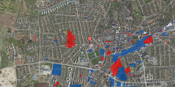 Jordforureningskort på Helligkorsvej 8B, st. , 4000 Roskilde