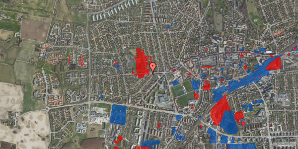 Jordforureningskort på Helligkorsvej 33A, kl. th, 4000 Roskilde