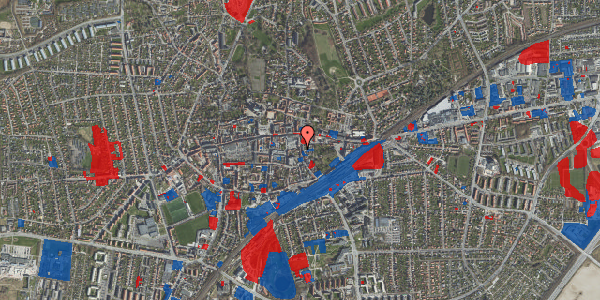 Jordforureningskort på Hersegade 12A, st. , 4000 Roskilde