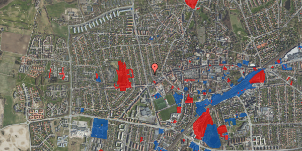 Jordforureningskort på Kildehusvej 17, 4000 Roskilde