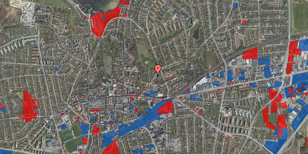 Jordforureningskort på Klosterengen 5, 4000 Roskilde