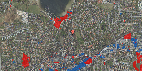 Jordforureningskort på Klostervang 1, 4000 Roskilde