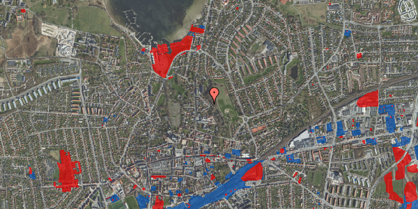 Jordforureningskort på Klostervang 13, 4000 Roskilde