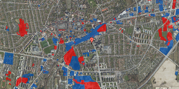 Jordforureningskort på Knudsvej 10A, 2. , 4000 Roskilde