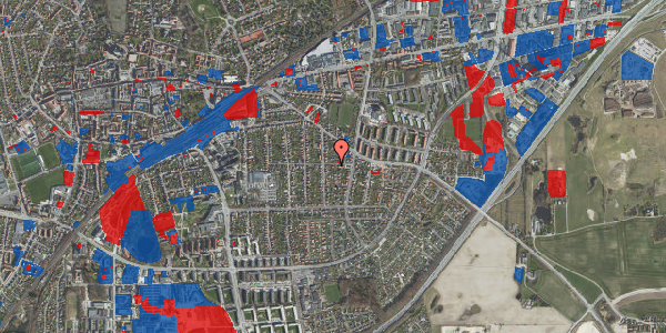 Jordforureningskort på Ledagervej 30, 4000 Roskilde