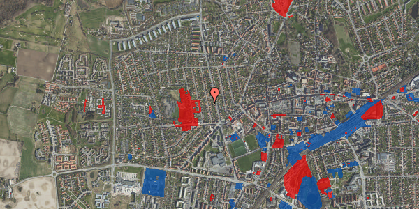 Jordforureningskort på Lindevej 20, 4000 Roskilde