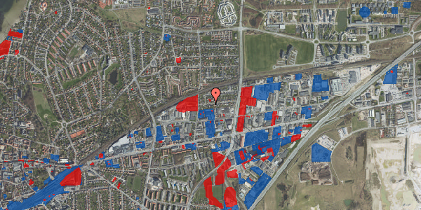 Jordforureningskort på Nymarksvej 14, 4000 Roskilde