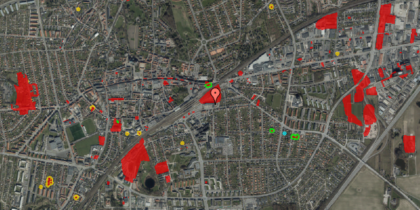 Jordforureningskort på Ny Østergade 9, 1. th, 4000 Roskilde