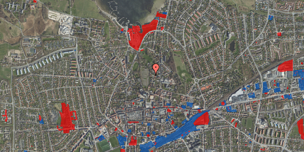 Jordforureningskort på Provstevænget 9, 4000 Roskilde