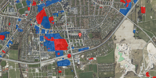 Jordforureningskort på Roskildevænget 43, 1. tv, 4000 Roskilde