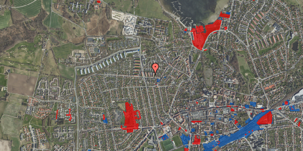 Jordforureningskort på Vestergade 8A, 4000 Roskilde