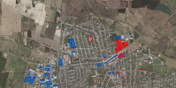 Jordforureningskort på Hvedevænget 30, 4690 Haslev