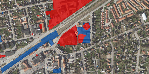 Jordforureningskort på Søndre Jernbanevej 12, 1. th02, 4690 Haslev