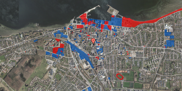 Jordforureningskort på Jernbanevej 21, st. th, 4300 Holbæk