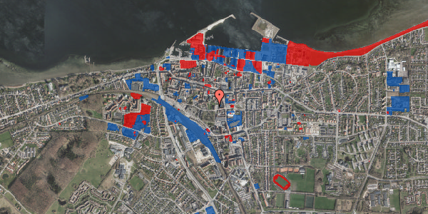 Jordforureningskort på Jernbanevej 23, st. th, 4300 Holbæk