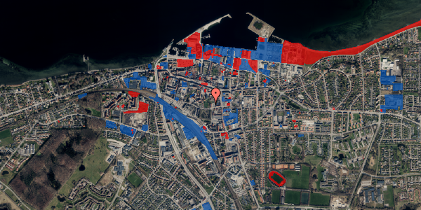 Jordforureningskort på Jernbanevej 23, 1. tv, 4300 Holbæk