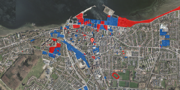 Jordforureningskort på Jernbanevej 29B, 4300 Holbæk