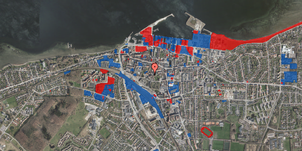 Jordforureningskort på Rådhusvej 16, st. th, 4300 Holbæk