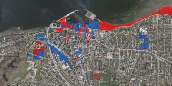 Jordforureningskort på Seidelinsvej 13, 4300 Holbæk