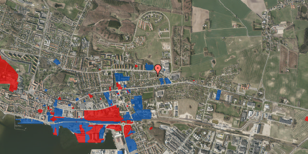 Jordforureningskort på Blegdammen 8, 4400 Kalundborg