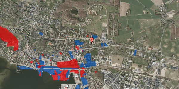 Jordforureningskort på Blegdammen 27, 4400 Kalundborg