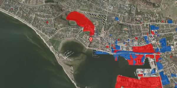 Jordforureningskort på Hærvigsgade 3, 1. tv, 4400 Kalundborg