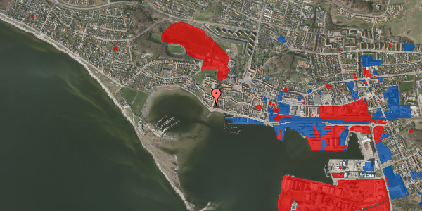 Jordforureningskort på Hærvigsgade 12, 4400 Kalundborg