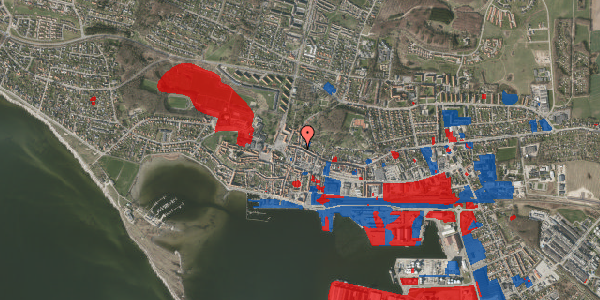 Jordforureningskort på Kordilgade 4, 4400 Kalundborg