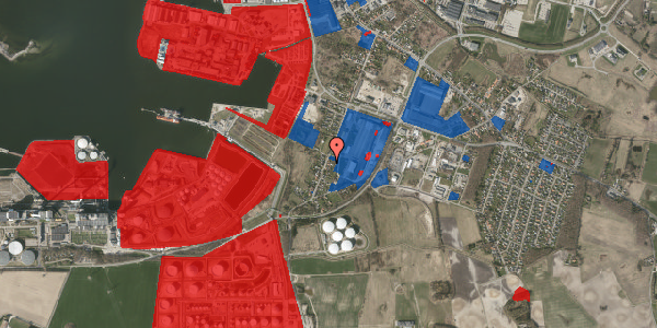 Jordforureningskort på Lerchenborgvej 73, 4400 Kalundborg