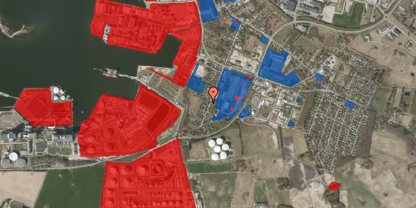 Jordforureningskort på Lerchenborgvej 82, 4400 Kalundborg