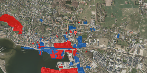 Jordforureningskort på Møllehaven 1, 4400 Kalundborg