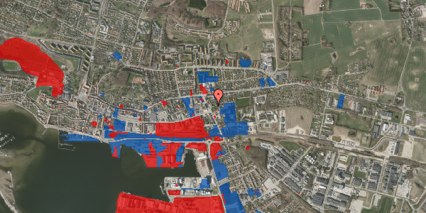 Jordforureningskort på Møllehaven 8, 4400 Kalundborg