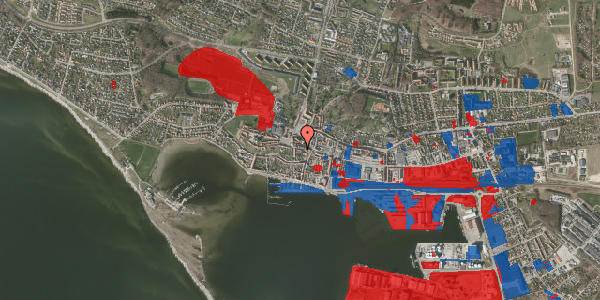 Jordforureningskort på Slotsvænget 8, 4400 Kalundborg