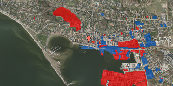 Jordforureningskort på Strandstræde 8, 1. tv, 4400 Kalundborg