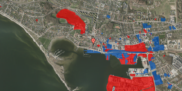 Jordforureningskort på Strandstræde 23, 4400 Kalundborg