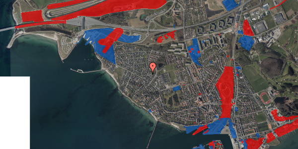 Jordforureningskort på Bragesvej 33, 4220 Korsør