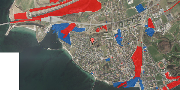 Jordforureningskort på Bragesvej 63, 4220 Korsør