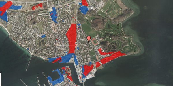 Jordforureningskort på Dyrehegnet 28, 4220 Korsør