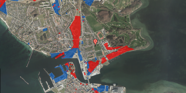 Jordforureningskort på Dyrehegnet 35, 4220 Korsør