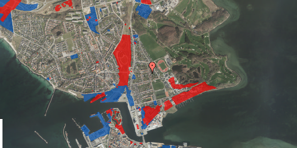 Jordforureningskort på Dyrehegnet 49, 4220 Korsør