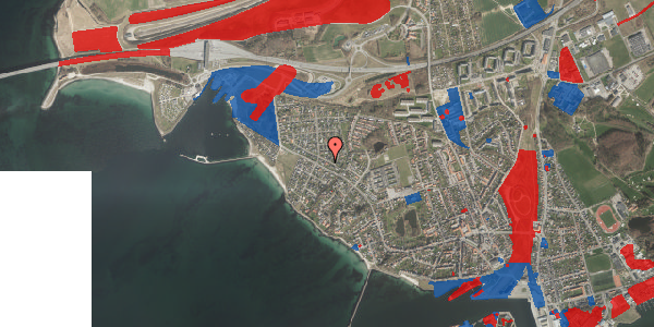 Jordforureningskort på Frejasvej 13, 4220 Korsør