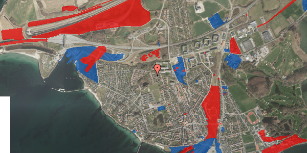 Jordforureningskort på Geddesøparken 134, 4220 Korsør