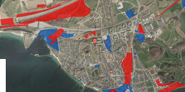 Jordforureningskort på Geddesøparken 141, 4220 Korsør